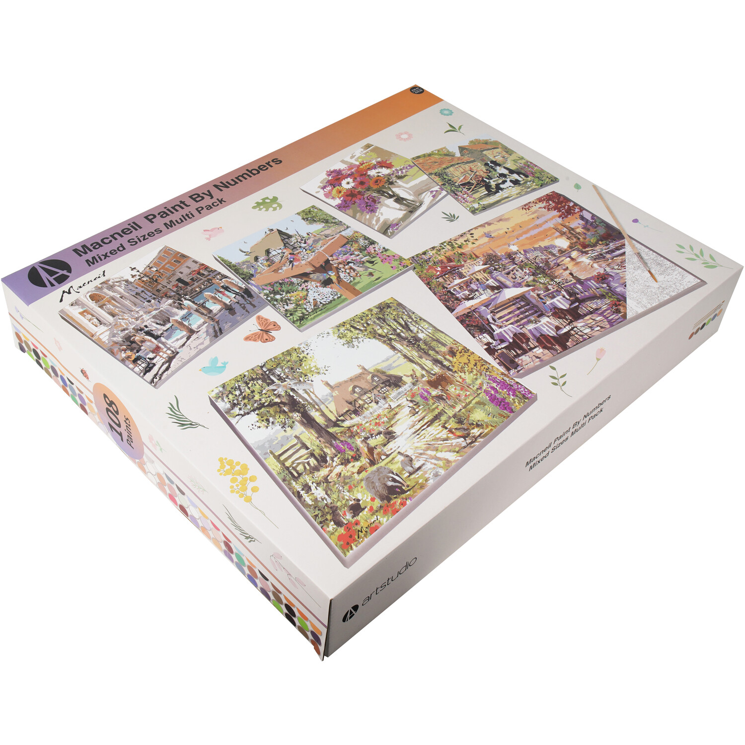 MacNeil Paint By Numbers Special Mixed Sizes Multipack Multicolour Image 3