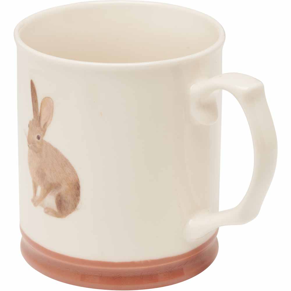 Wilko Watercolour Rabbit Mug Image 2