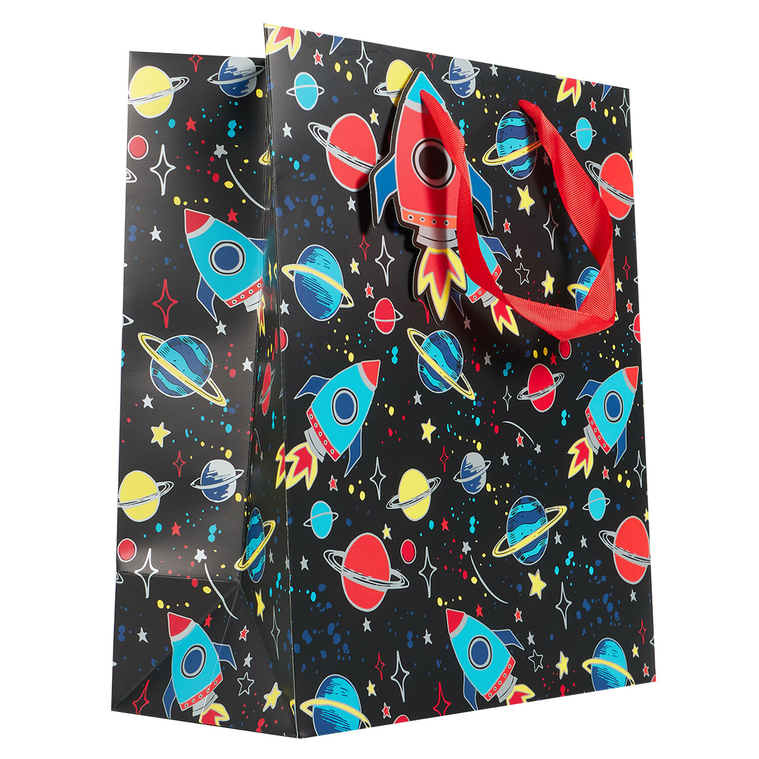 Pack of 2 Dinosaur and Space Large Gift Bags Image 3