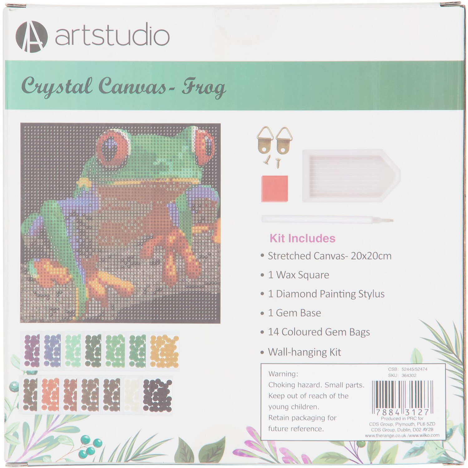Art Studio Crystal Canvas - Frog Image 2