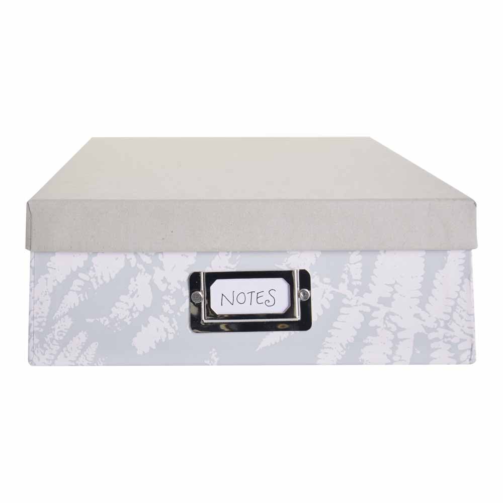 Wilko Tranquil A4 Storage Box with Lid Image 2