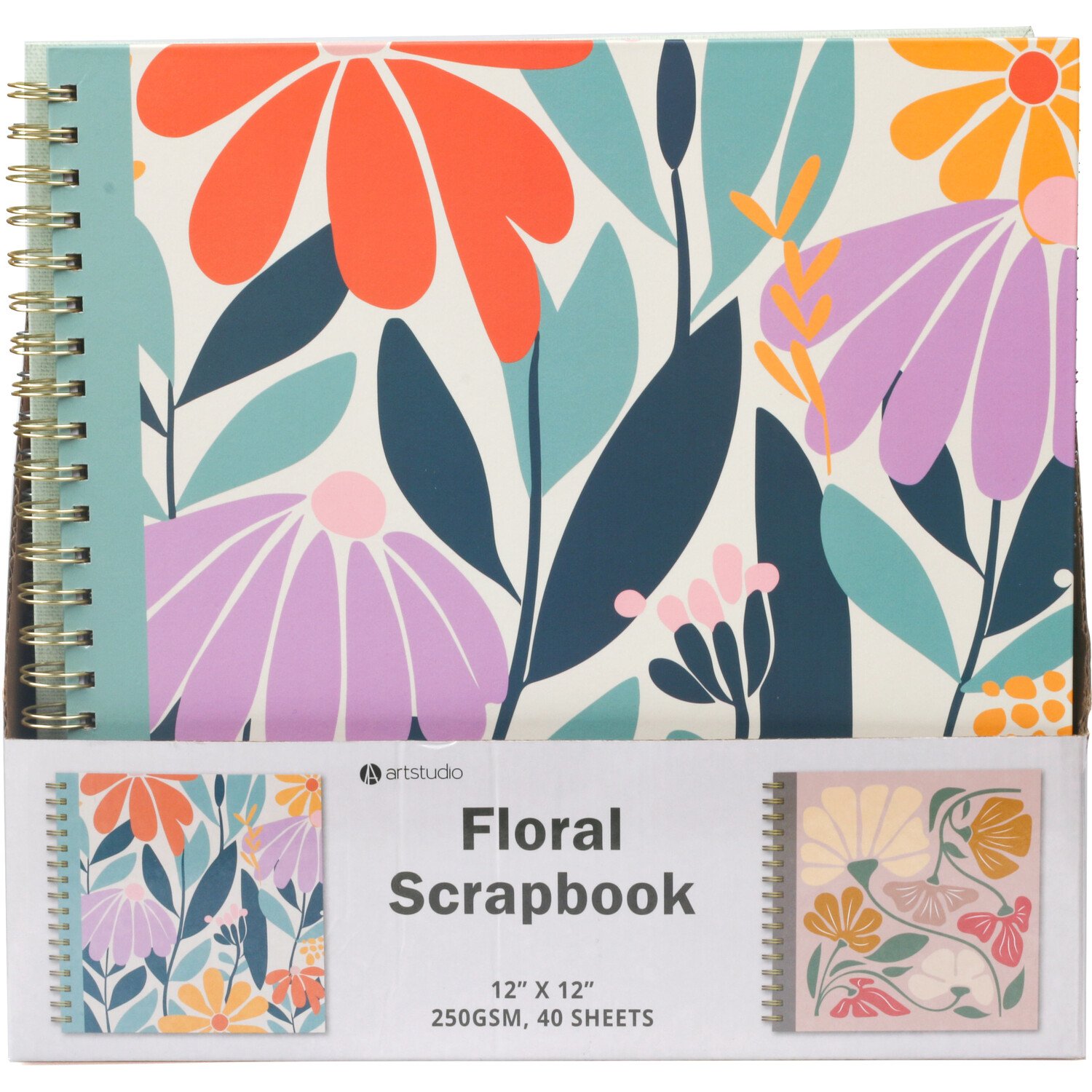 Floral Scrapbook - Multicolour Image 1