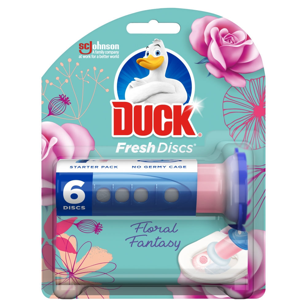 Duck Floral Fantasia Fresh Disc Holder Image 2