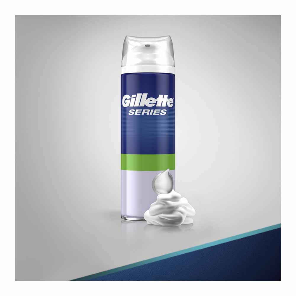 Gillette Shave Foam Sensitive 250ml Image 3