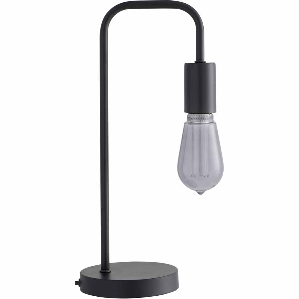 Wilko Black Angled Floor & Table Lamp Image 3