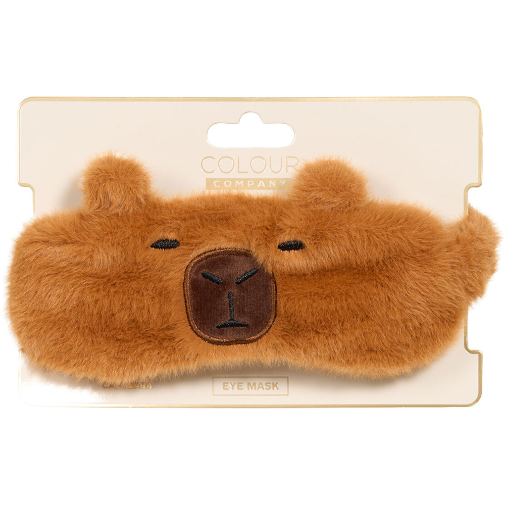 Capybara Collection Eye Mask Brown Image 3