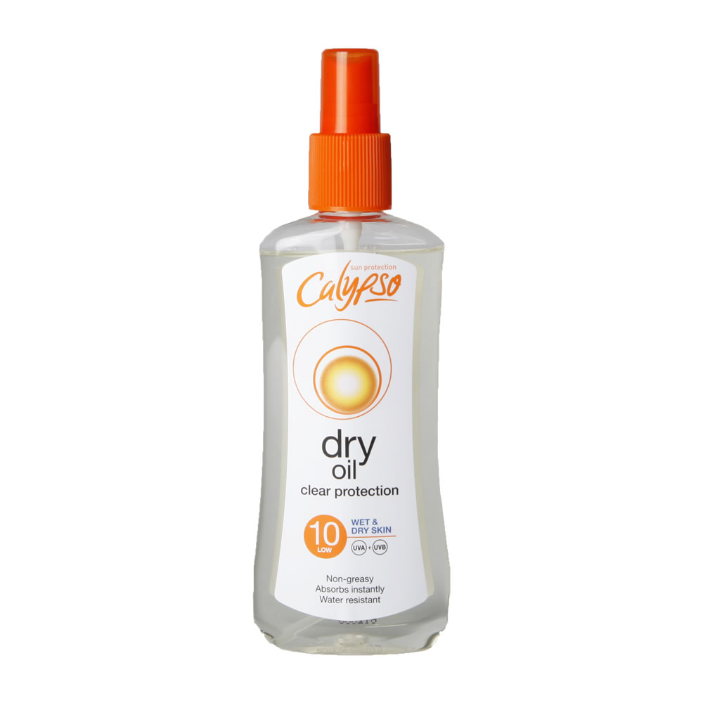 Calypso Wet Skin Dry Oil SPF 10 200ml Image