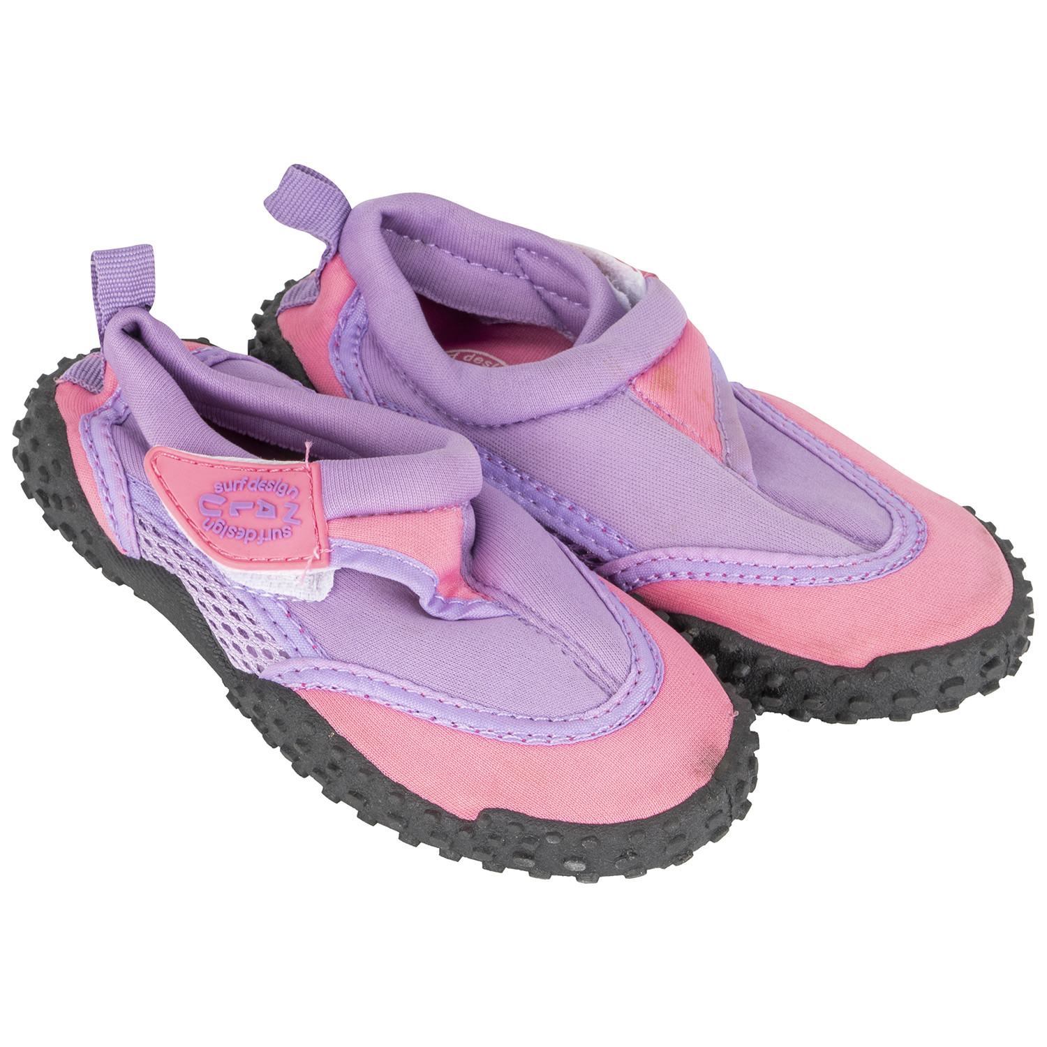 Child's Size 7 Aqua Shoe Image 2