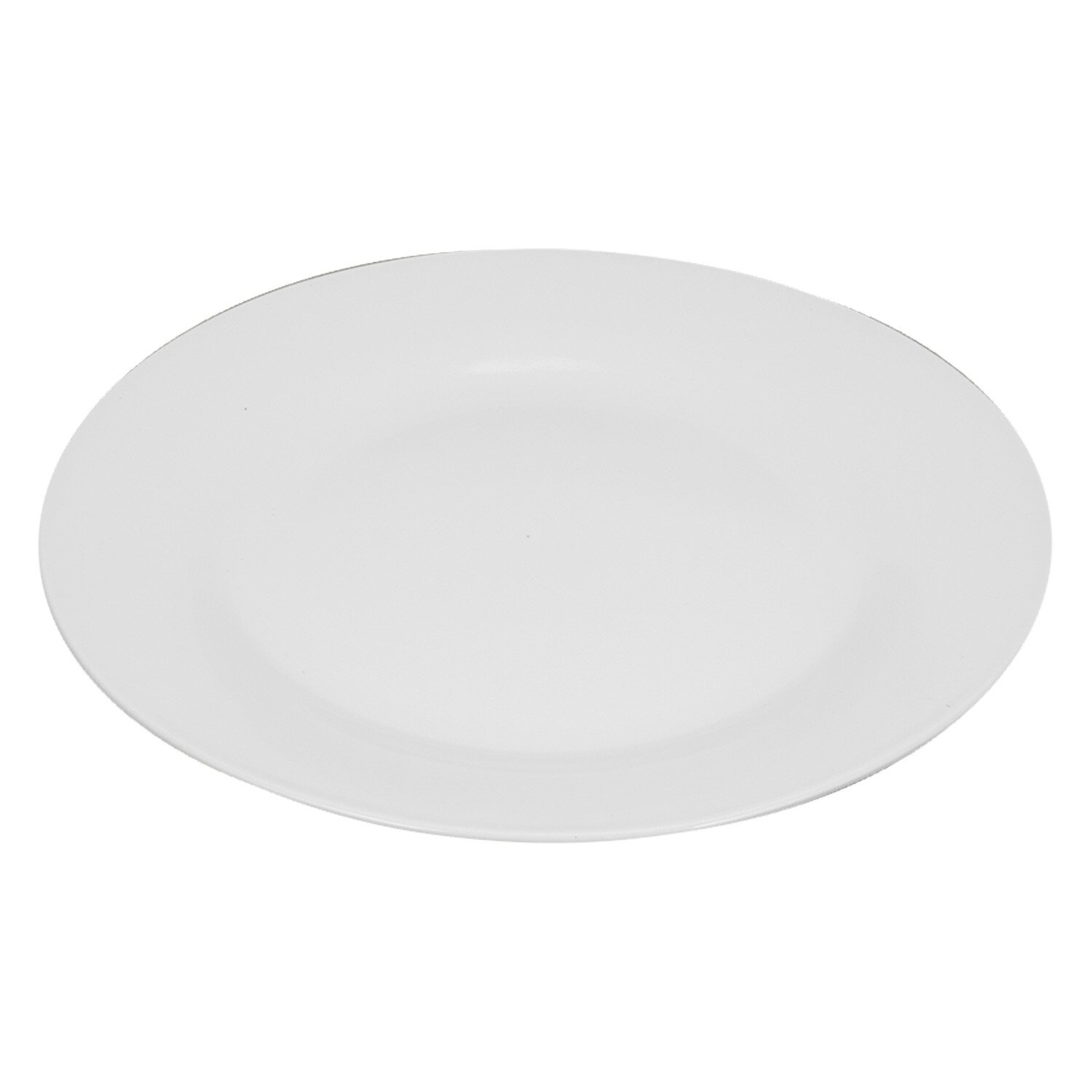 12-Piece Regency Porcelain Rim Dinner Set - White Image 5