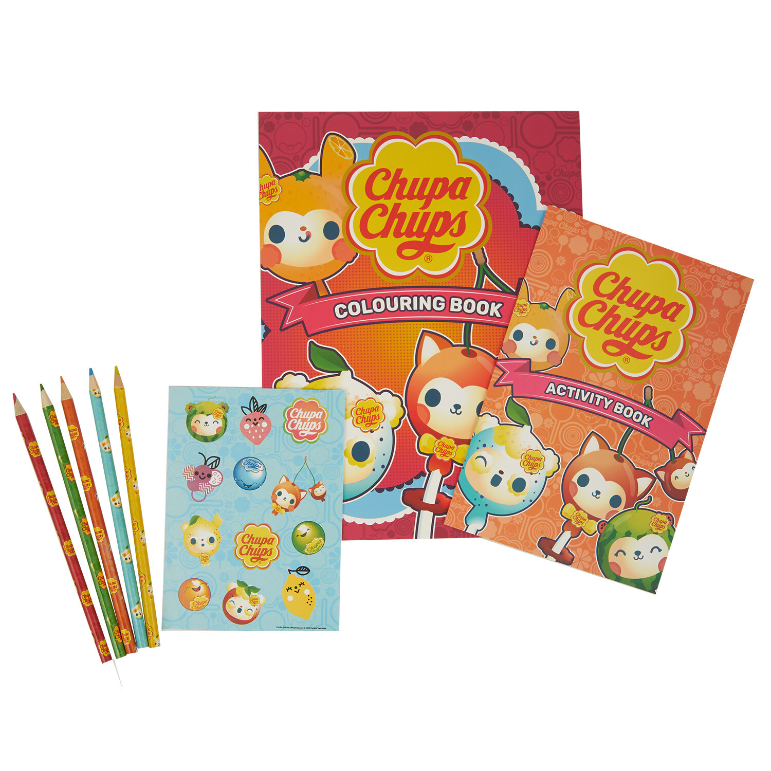Chupa Chups Scented Colouring - Blue Image 3