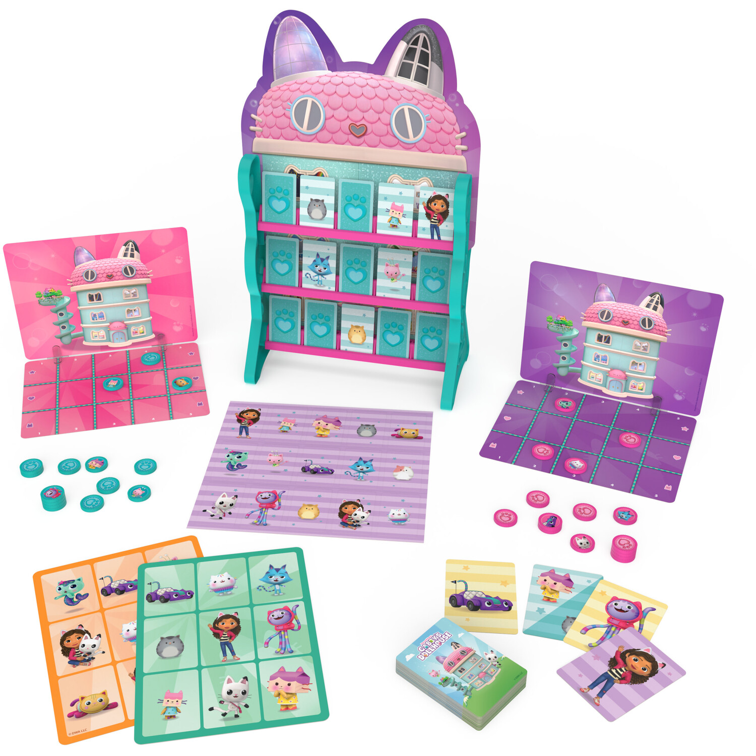 Gabby's Dollhouse HQ 8 in 1 Games Doll House Image 2