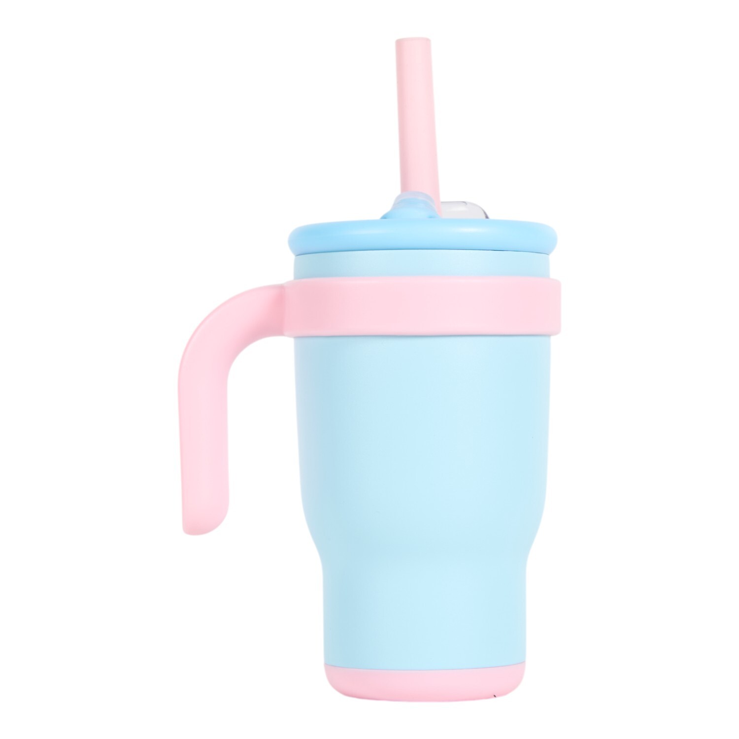 Leakproof Tumbler 400ml Pink or Blue Image 1
