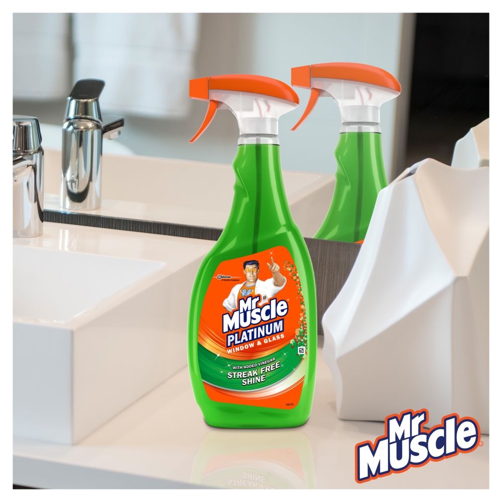 Mr Muscle Platinum Window & Glass Cleaner 750ml Image 6