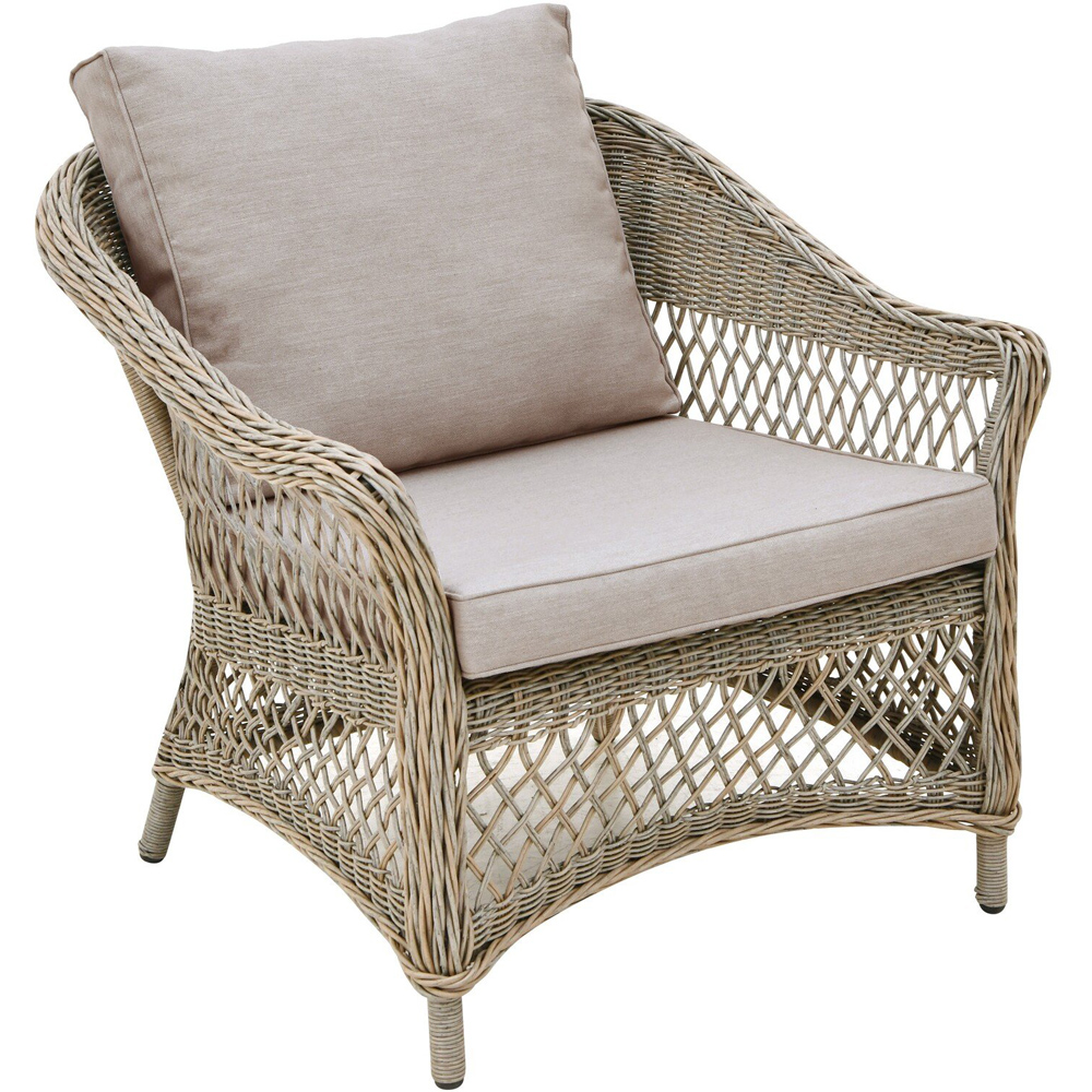 Malay Granada 5 Seater Natural Sofa Lounge Set Image 8