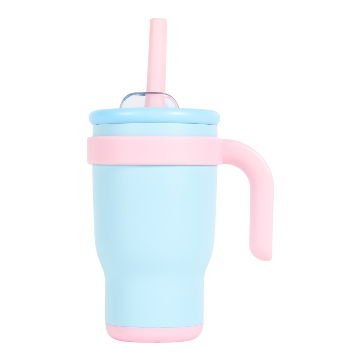 Leakproof Tumbler 400ml Pink or Blue Image 3