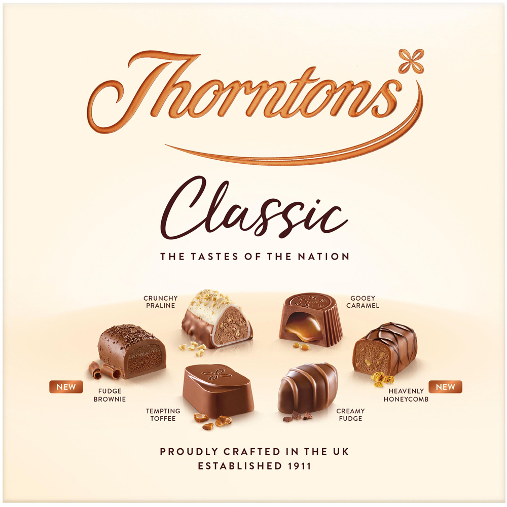 Thorntons Classic Collection Box Of Chocolates 150g Image