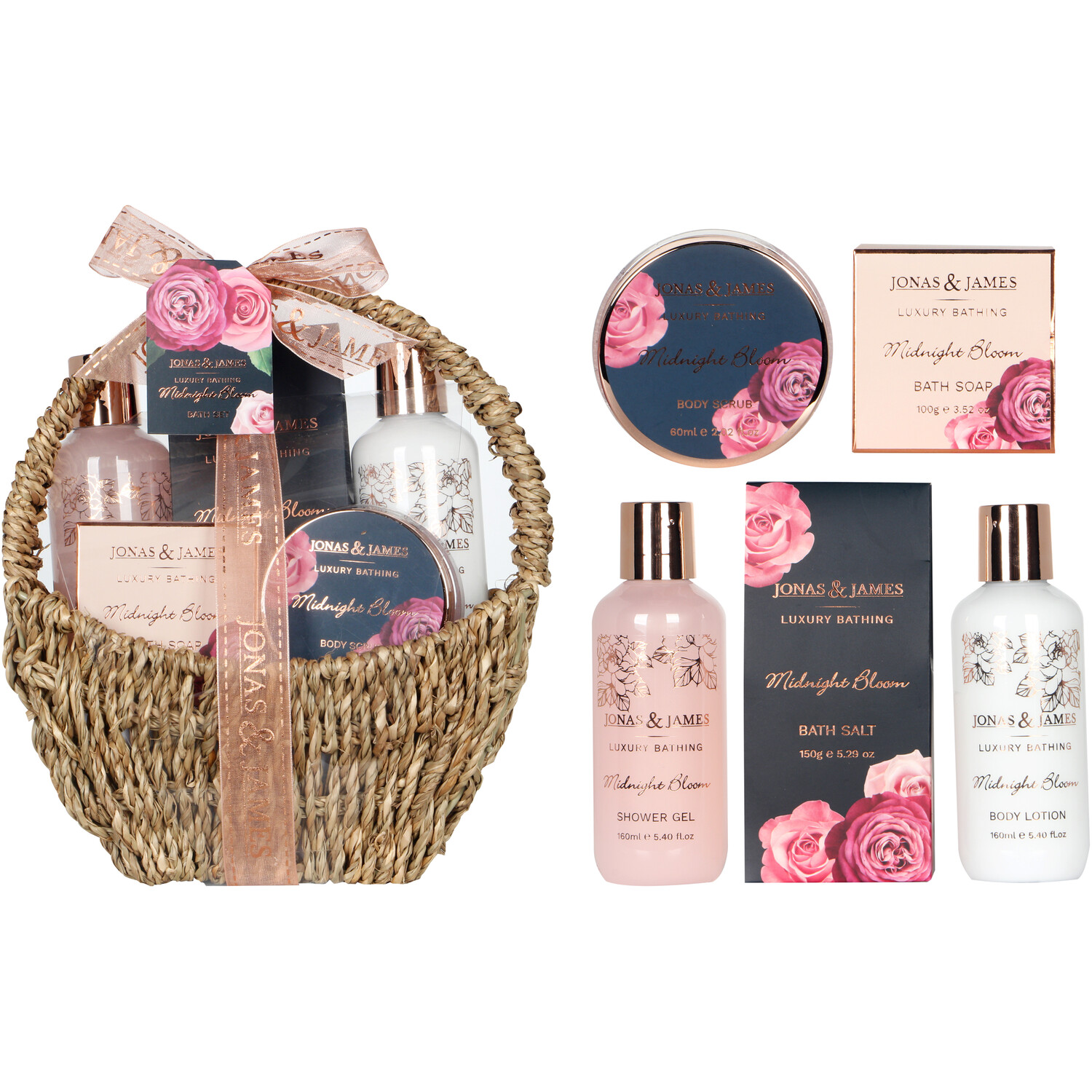 Midnight Bloom Basket Image