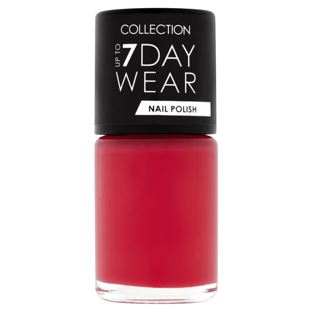 Collection 7 Day Wear Nail Polish Lady in Red 8ml Image 1