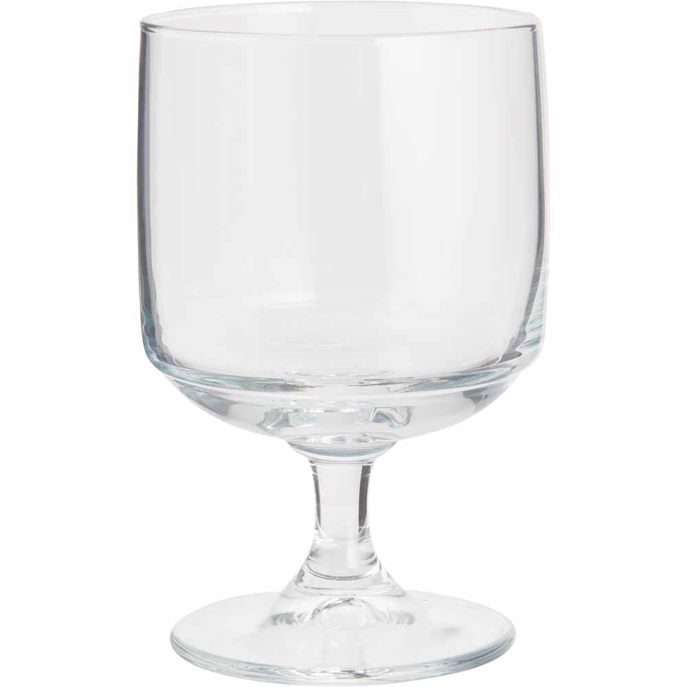 Wilko Single Stacking Wine Glass   Image 1