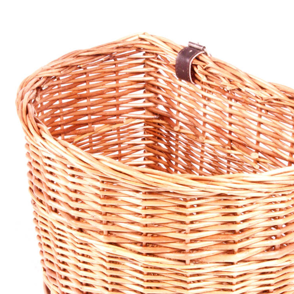 Red Hamper Cambridge Bicycle Basket Image 2