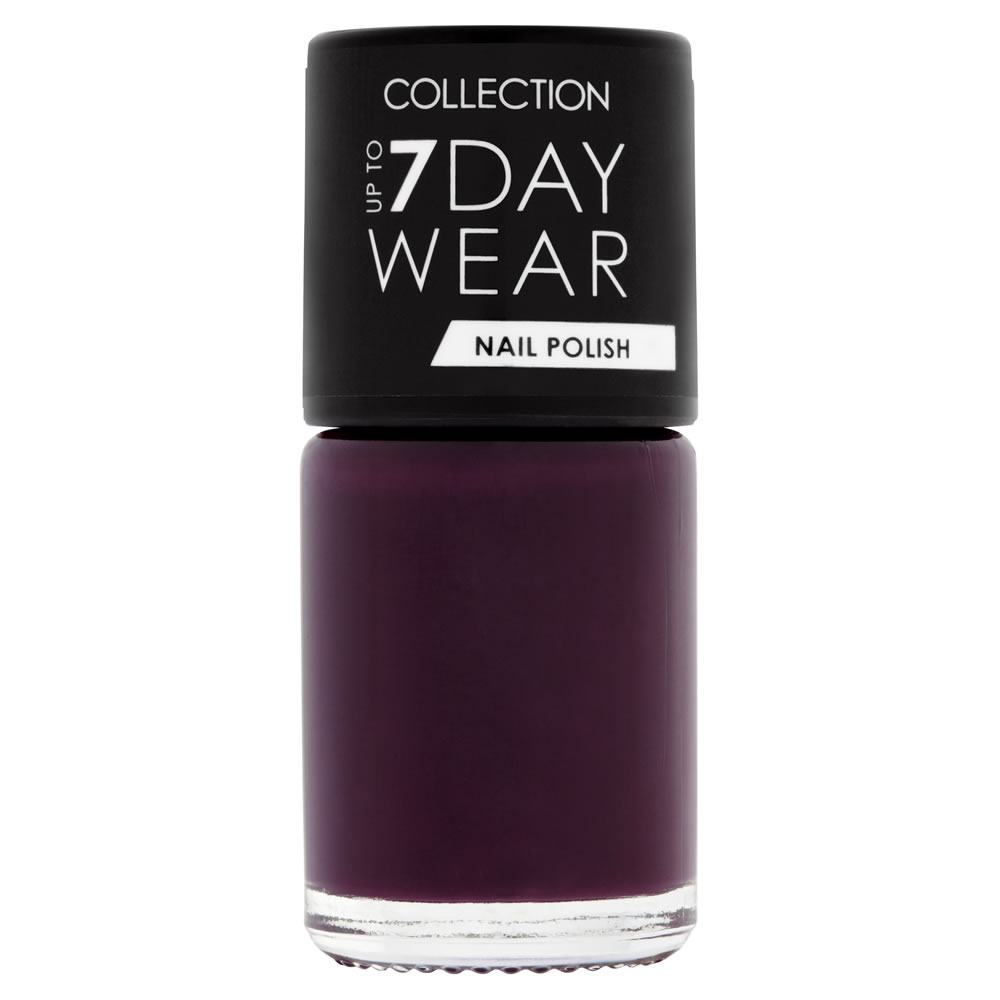 Collection Up to 7 Day Wear Nail Polish Blackberry  14 8ml Image 1