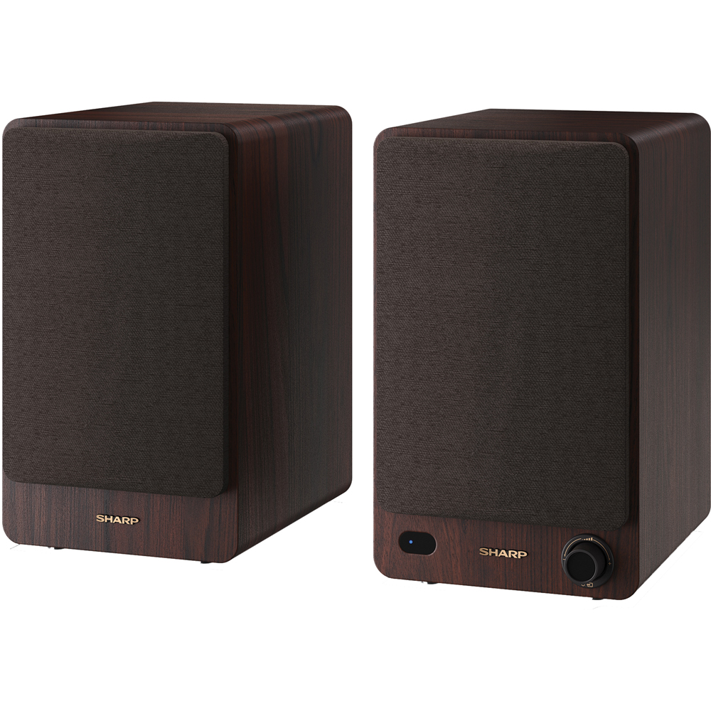 Sharp Brown 2.1 Bluetooth Speakers 60W Image 5