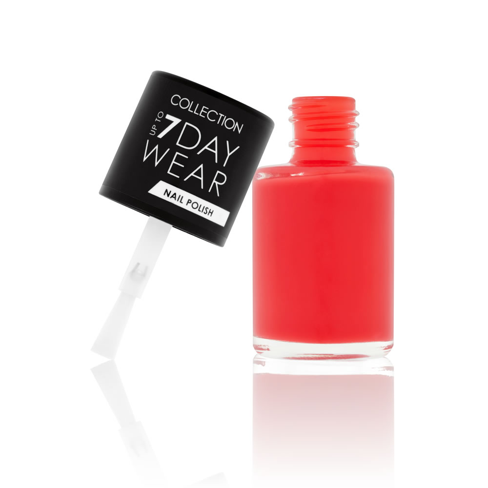 Collection Up to 7 Day Wear Nail Polish True Coral  8 8ml Image 2