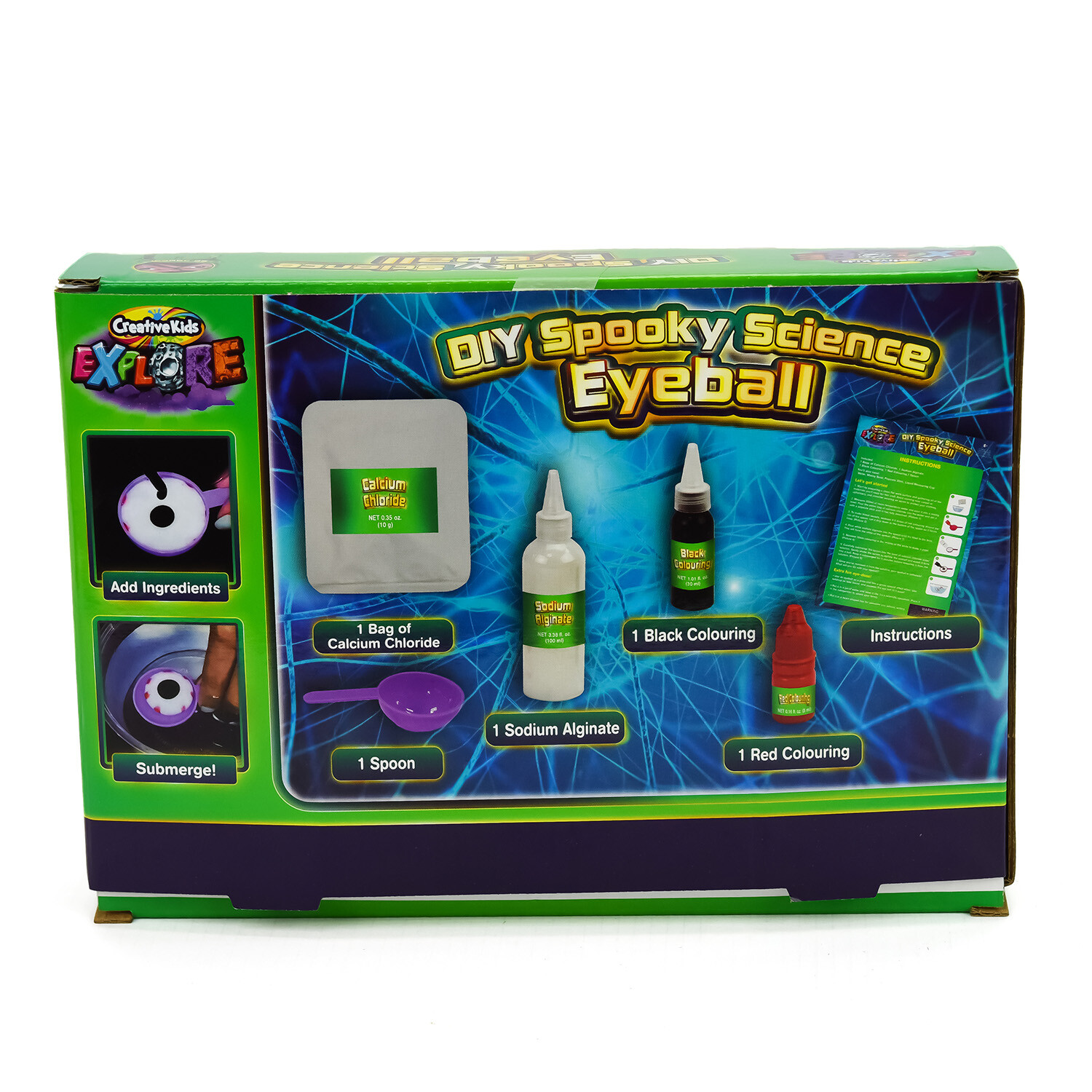 Creative Kids Explore DIY Spooky Science Eyeball Kit Image 3