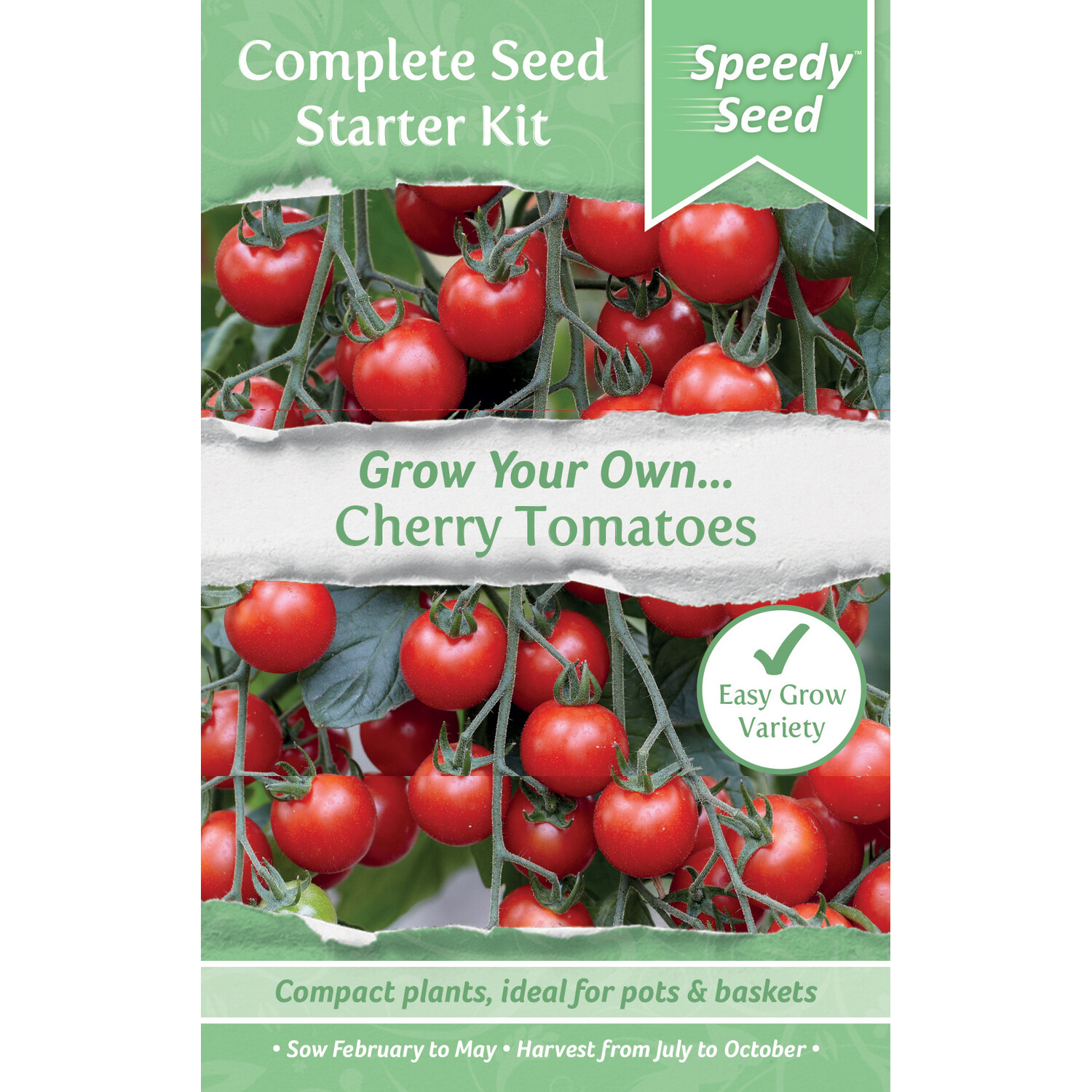 Speedy Seed Complete Tomato Seed Starter Kit - Red Image