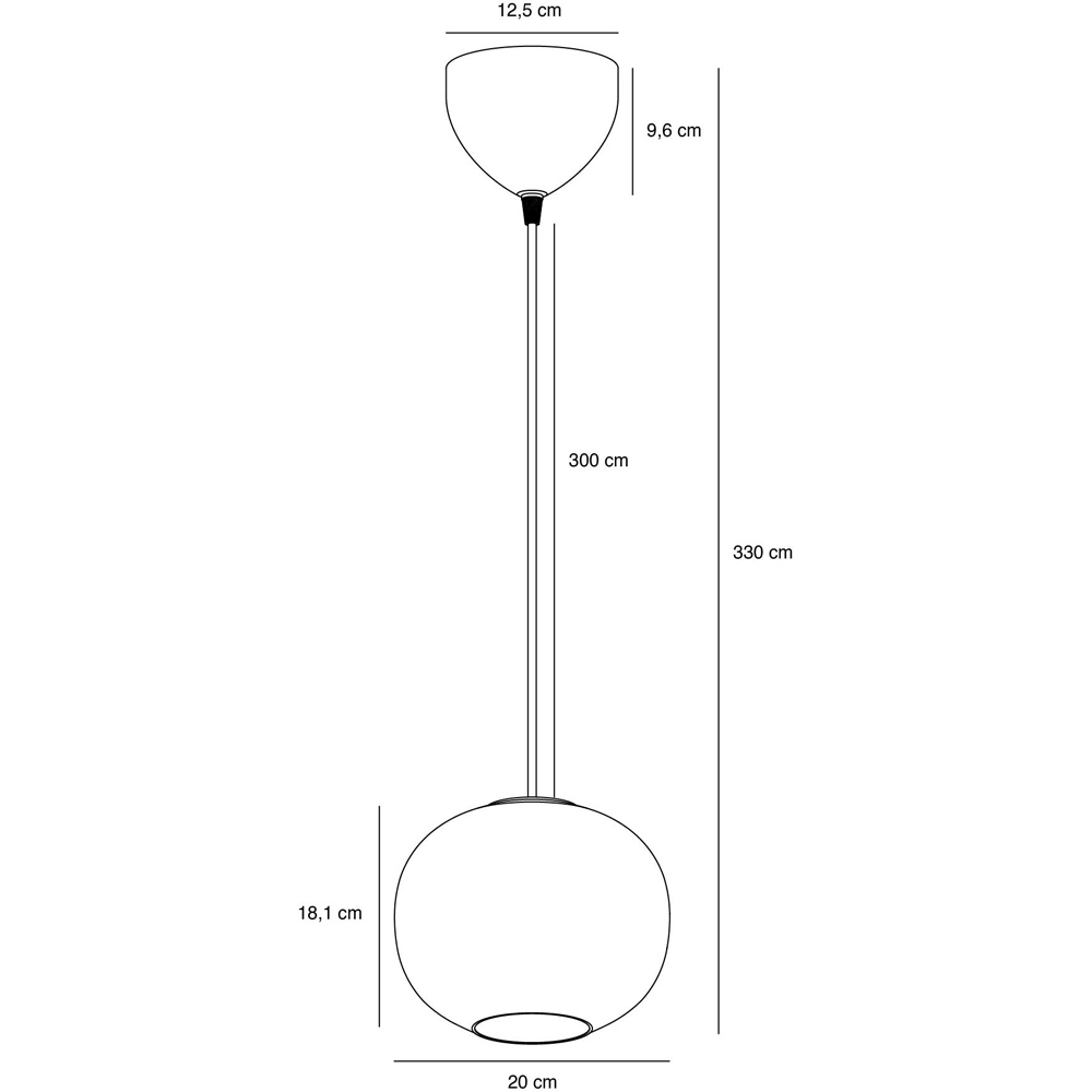 Nordlux Navone E27 Opal White and Brass Pendant Light Image 5