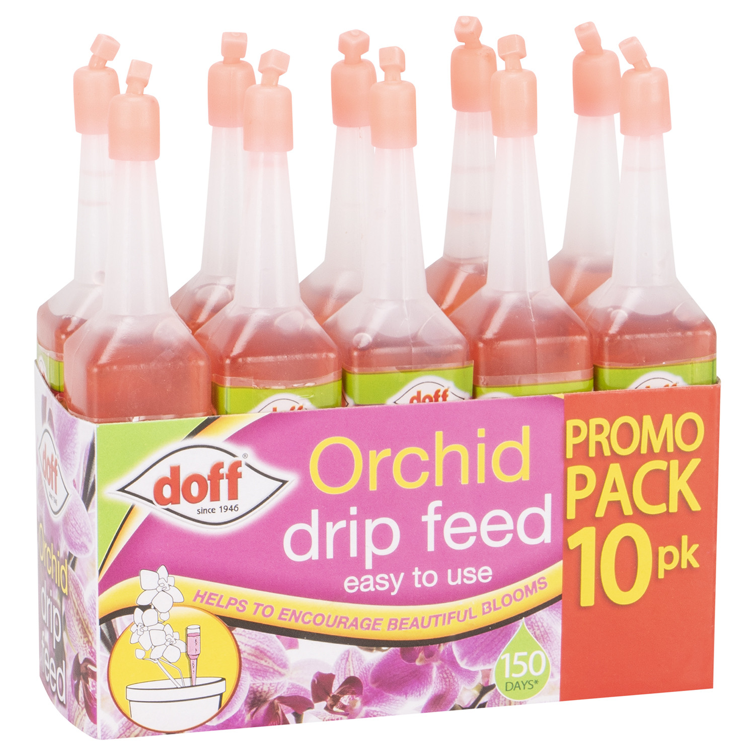 Doff Orchid Drip Feeders 10 Pack Image