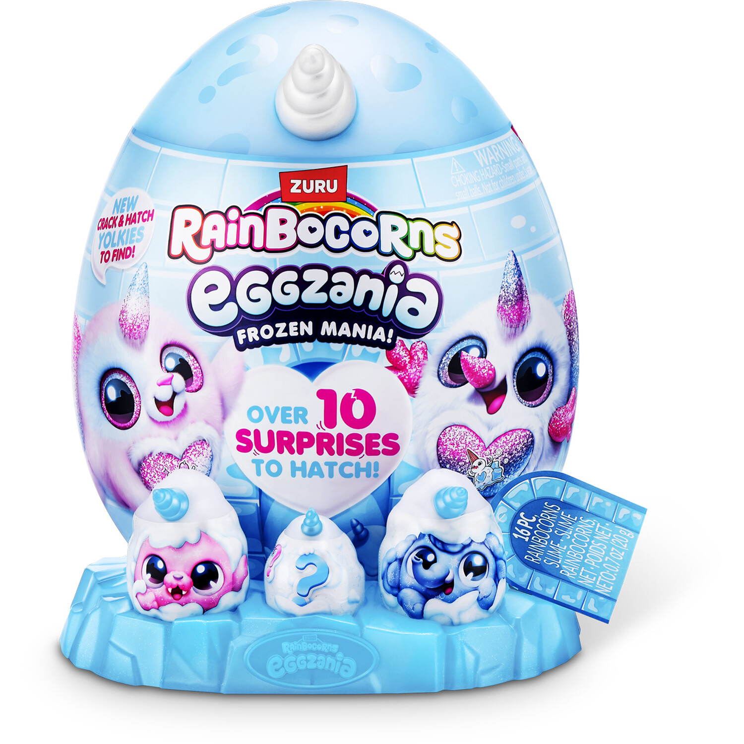 Rainbocorns Eggzania Frozen Mania Toy Image 1