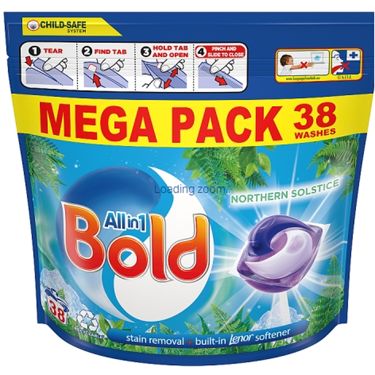 Bold All In 1 Northern Solstice Laundry Pods 38 Washes Image 1