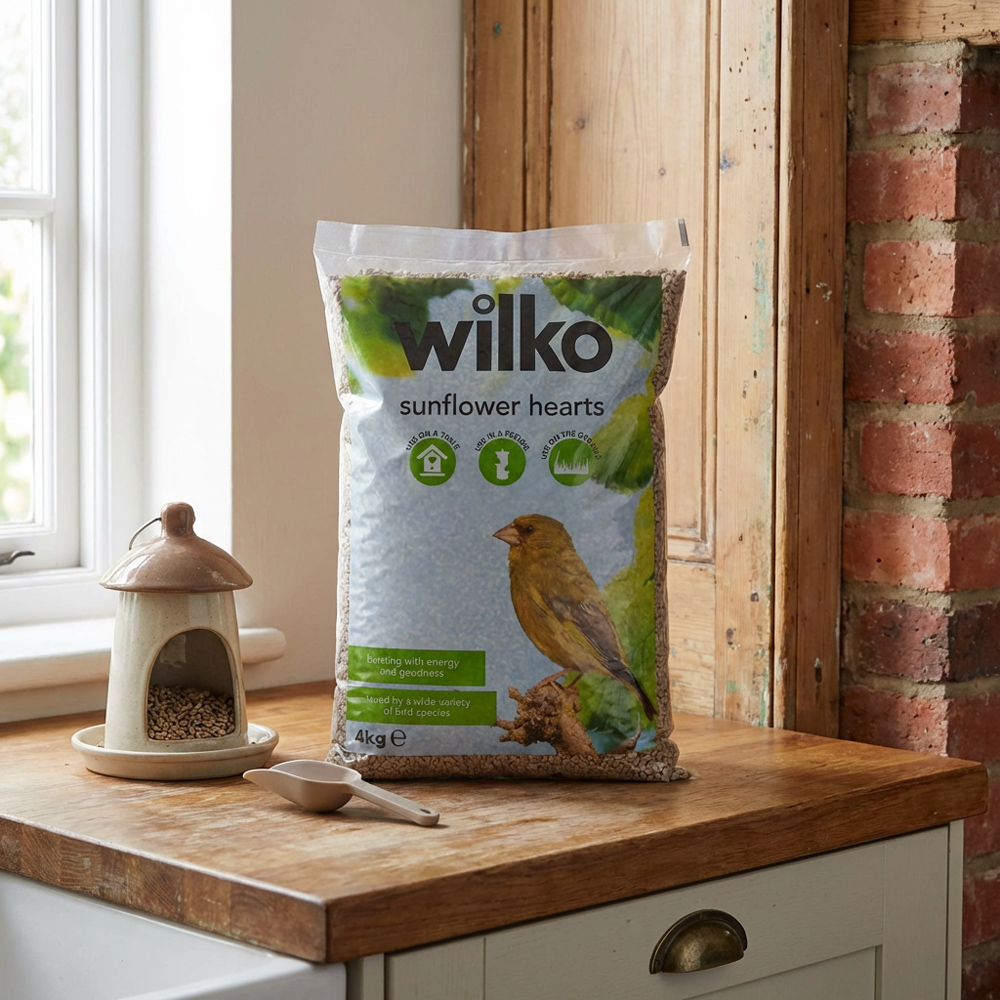 Wilko Wild Bird Sunflower Hearts 4kg Image 5