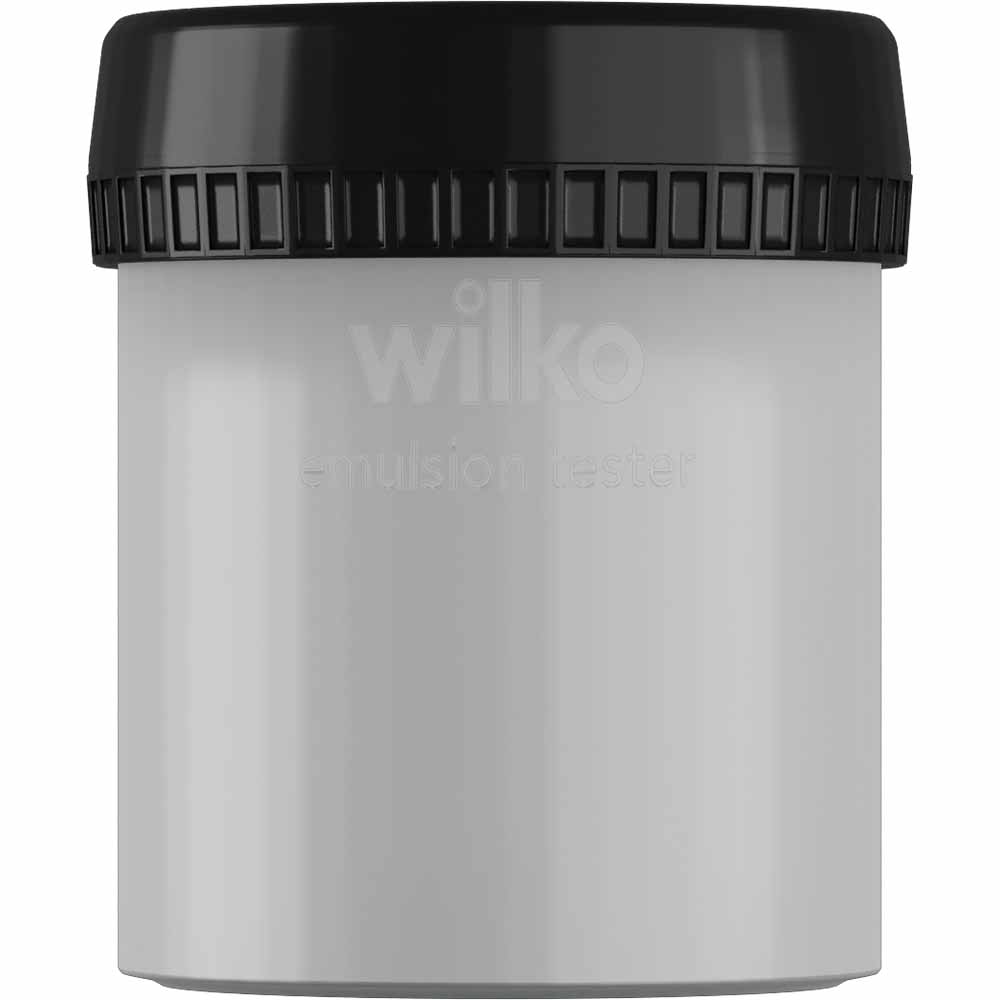 Wilko Touch of Silver Emulsion Paint Tester Pot 75ml Image 1
