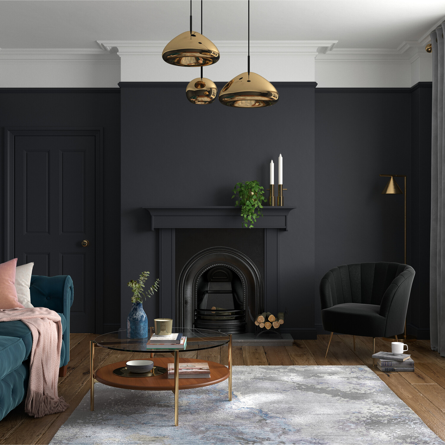 Dulux Heritage Walls and Ceilings Ravens Flight Velvet Matt Emulsion Paint Tester Image 6