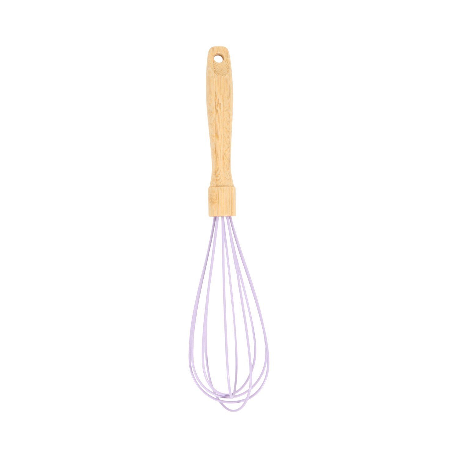 Pack of 3 Silicone and Bamboo Utensils Blue Image 3