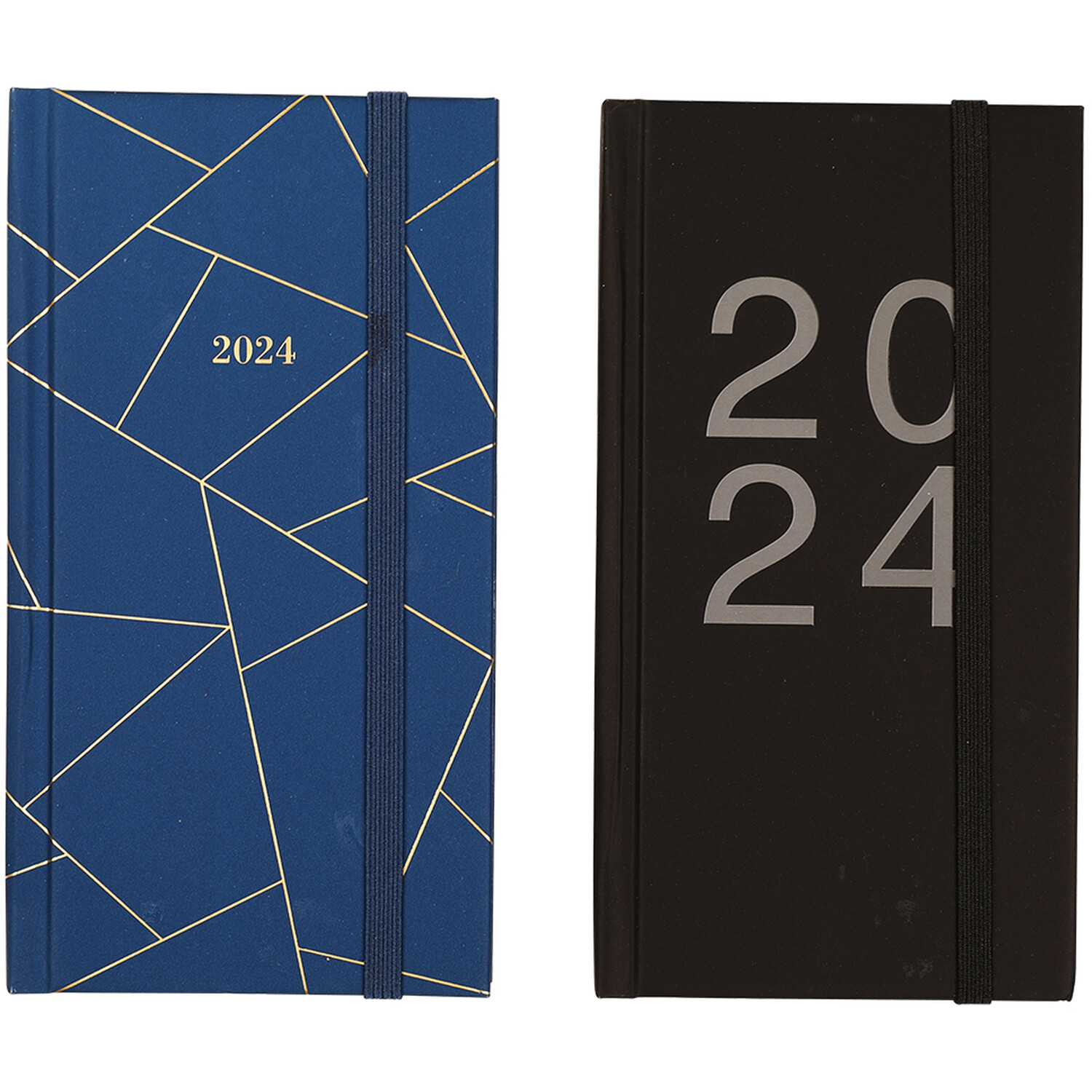 2024 Geometric Slim Diary Image 1