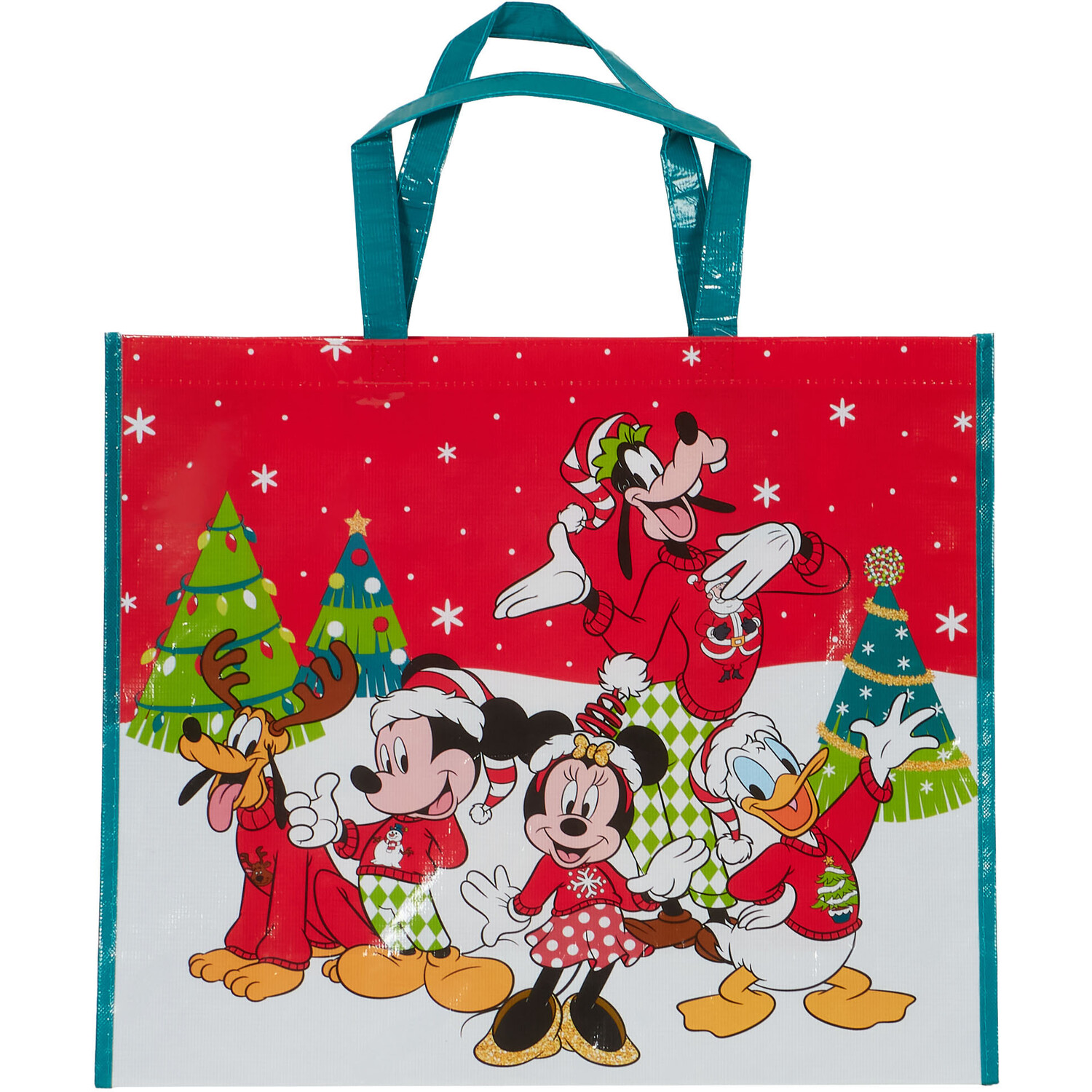Disney Mickey Mouse Christmas Shopper Bag Image 1