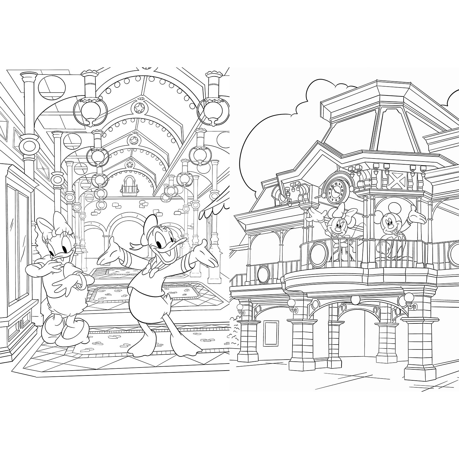 Disneyland Paris Colouring Book Image 4