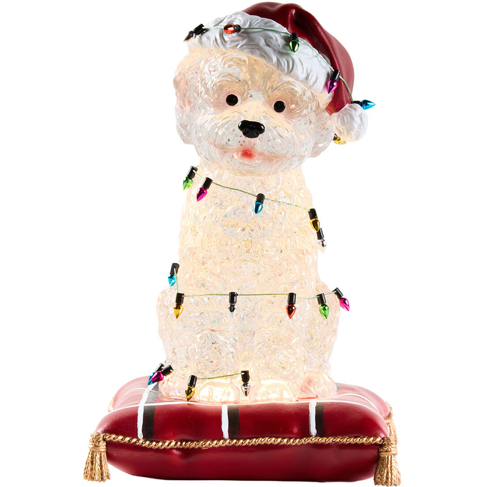 Cockapoo Light Up Glitter Spinner Image 4