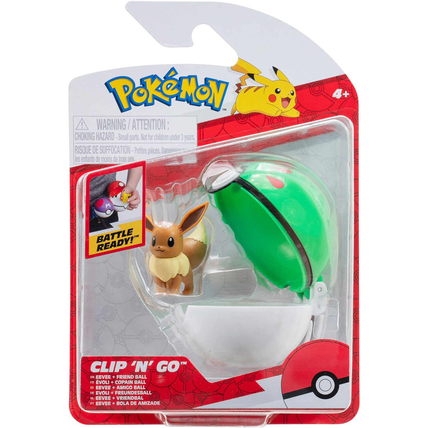 Pokemon Clip N Go Toy - Multicolour Image 12