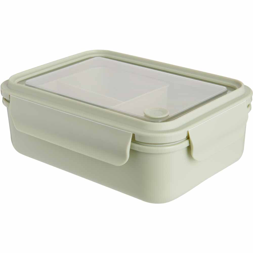 Wilko Green Sectional Food Box Image 1