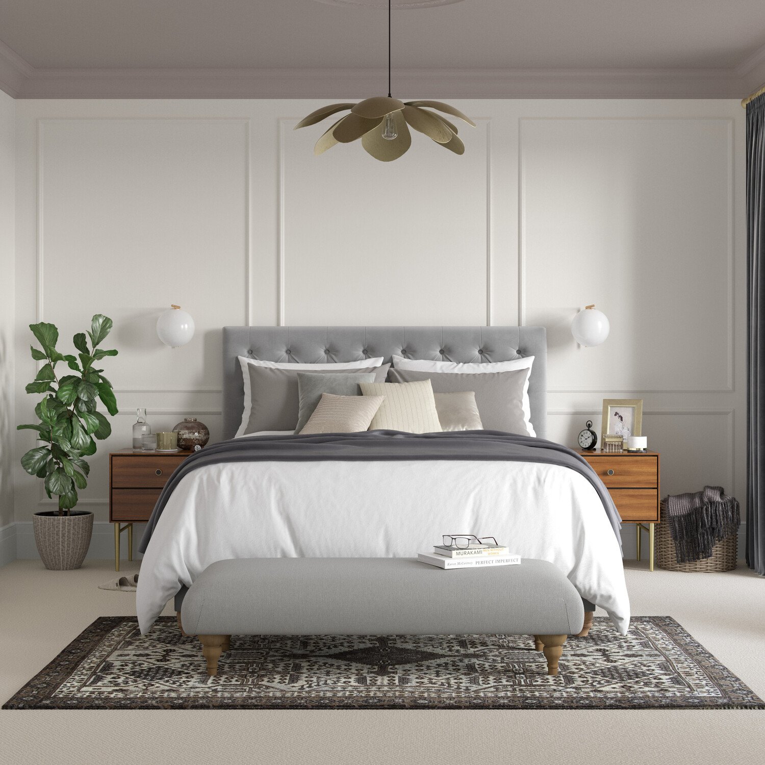 Dulux Heritage Walls and Ceilings Chiltern White Velvet Matt Emulsion Paint Tester Image 9