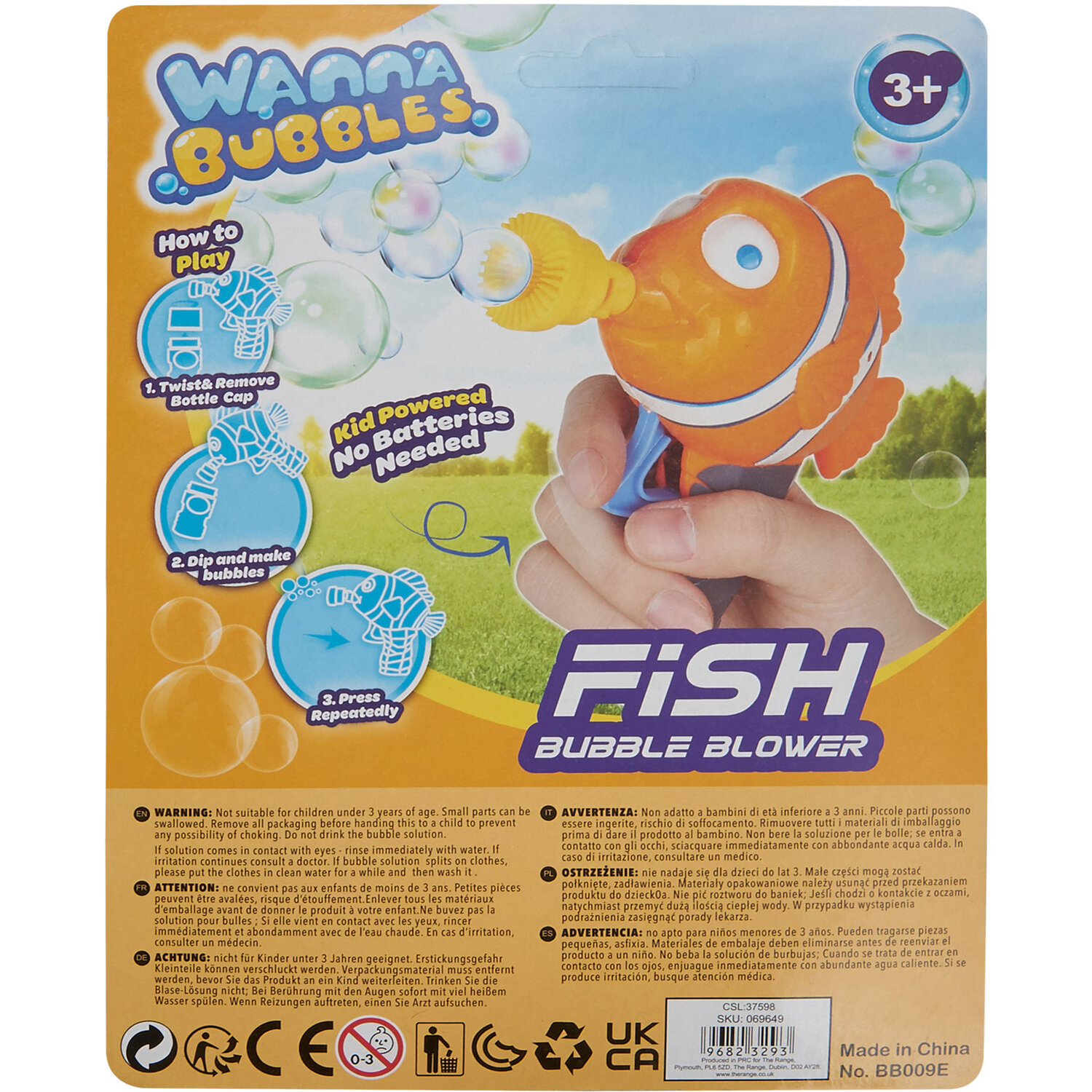 Fish Bubble Blower Image 3