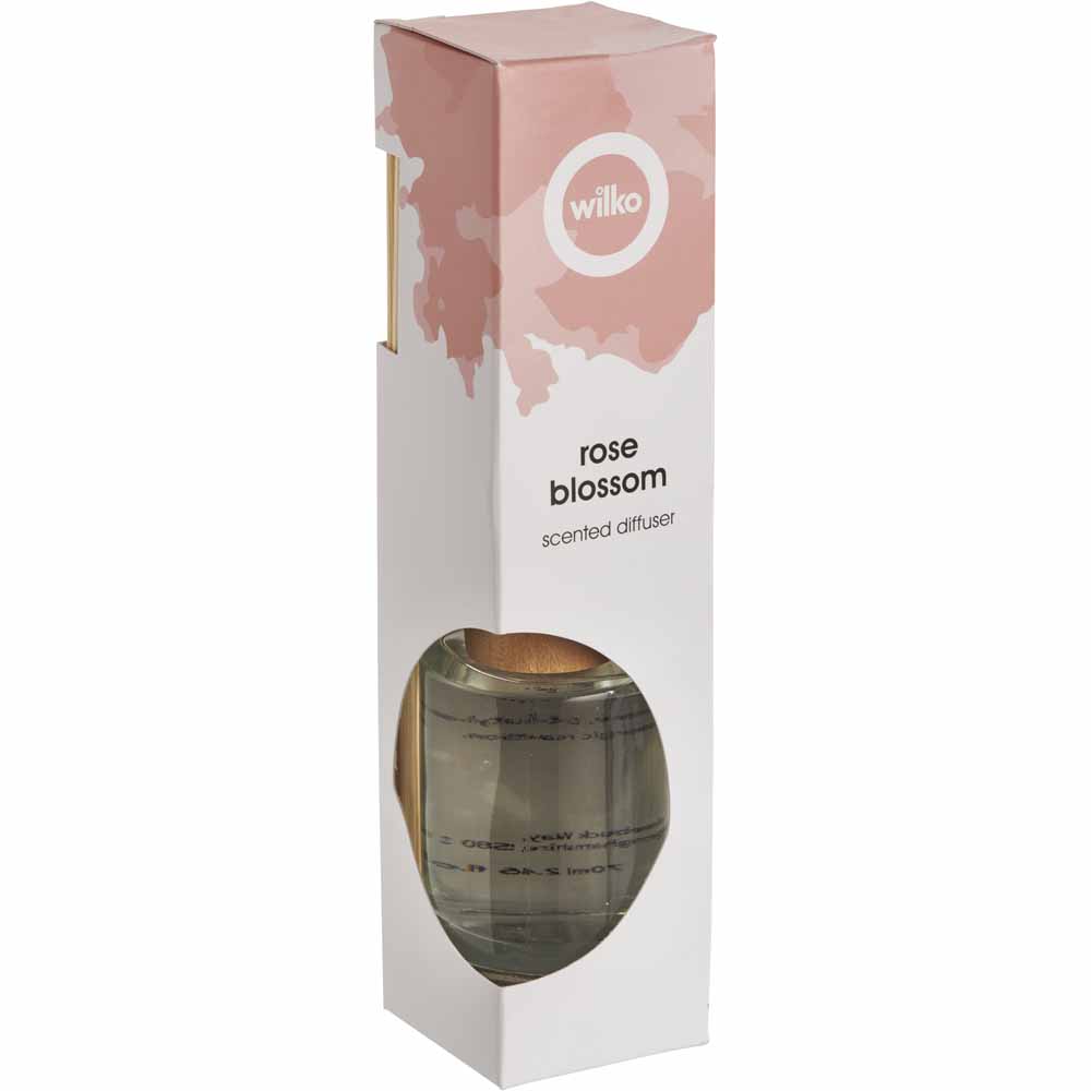 Wilko Reed Diffuser Rose 70ml Wilko