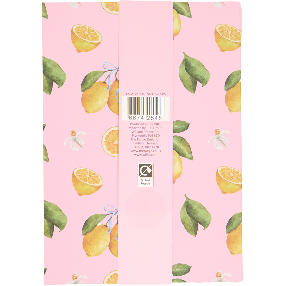 Pack of 3 Lemon Bows Notebooks Image 7