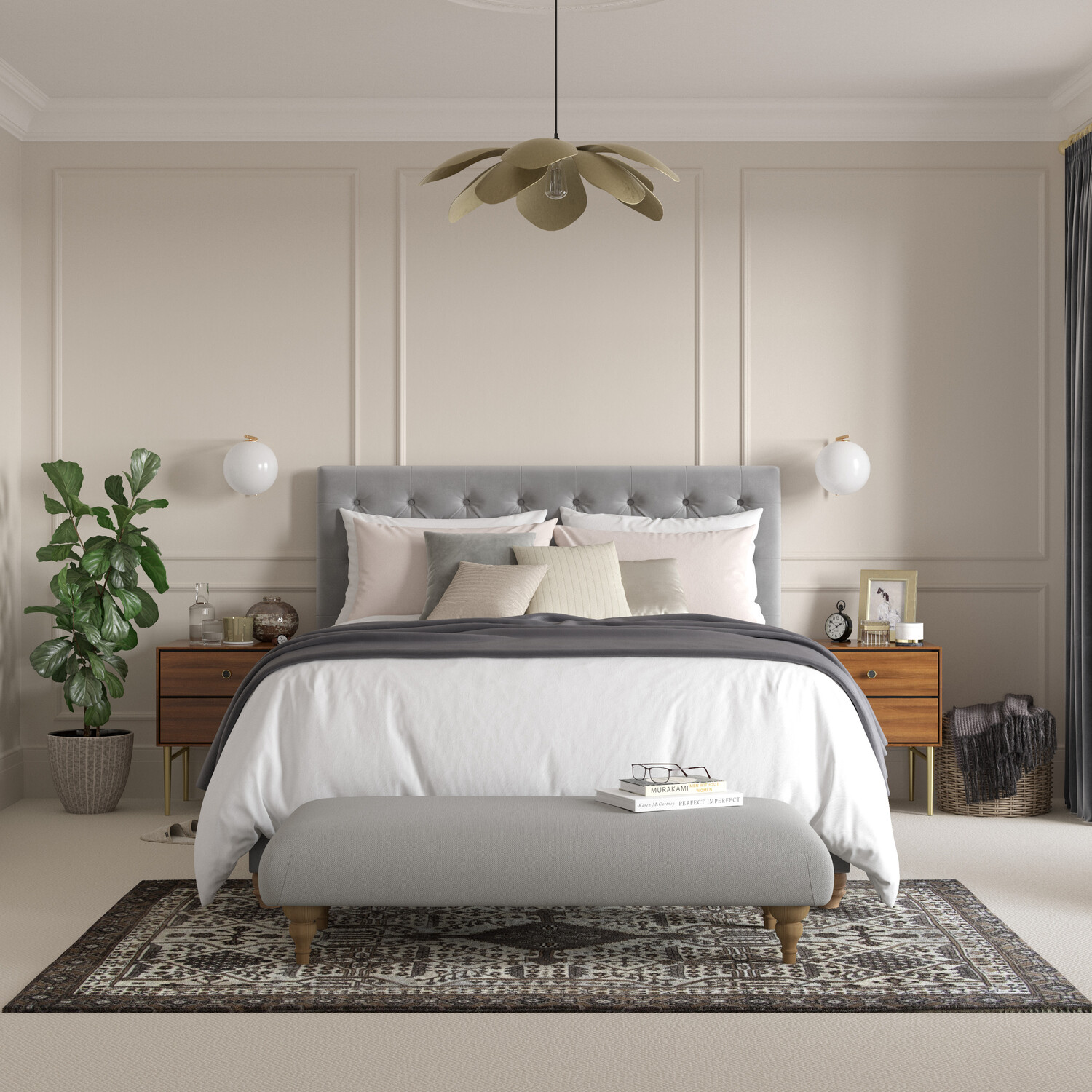 Dulux Heritage Walls and Ceilings Pale Walnut Velvet Matt Emulsion Paint Tester Image 5