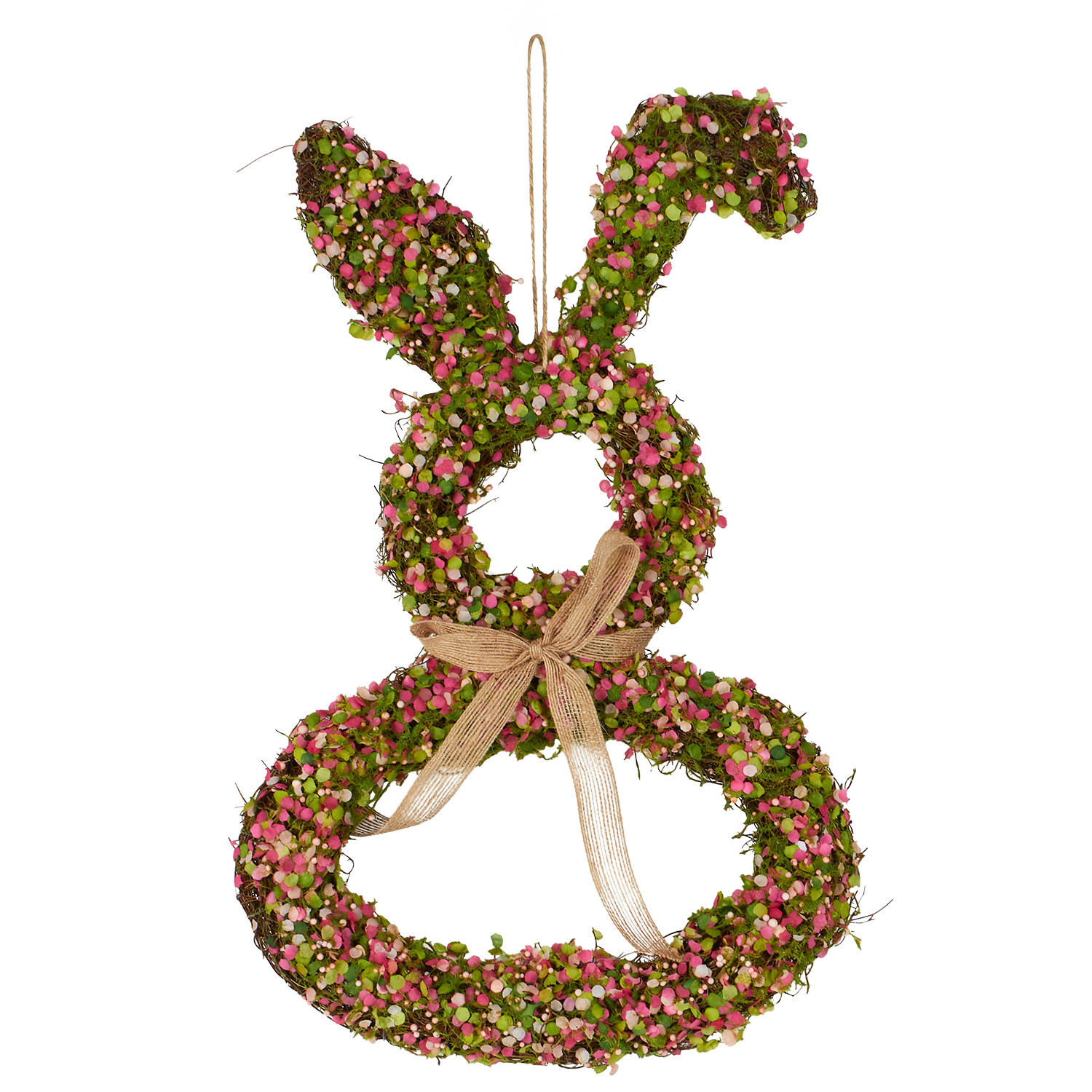Confetti Bunny Wreath 47cm - Multicolour Image 5