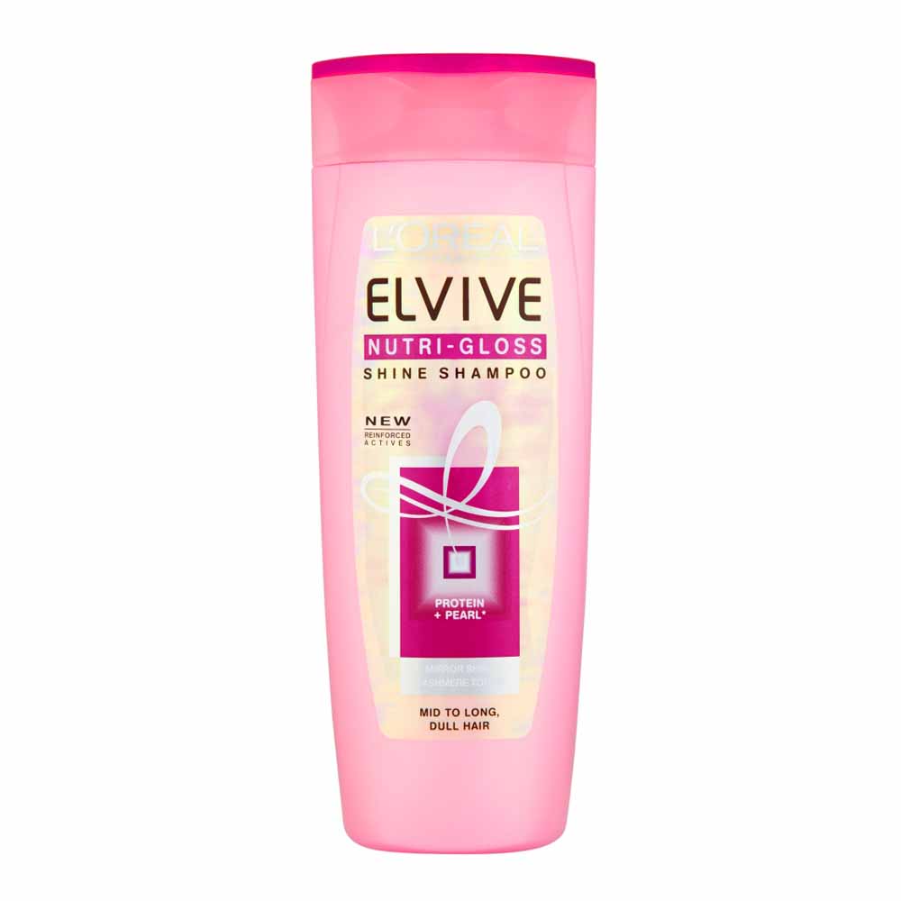 L’Oréal Paris Elvive Nutri Gloss Shine Shampoo for Dull Hair 400ml Image 2